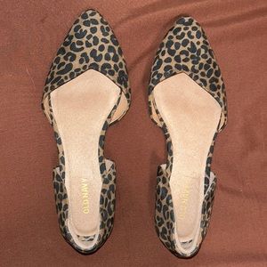 Old navy animal print flats